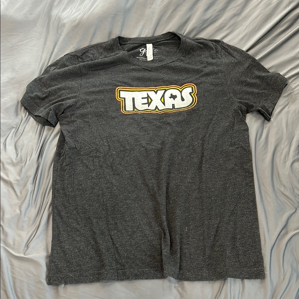 Gray Texas Graphic T-Shirt